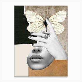 Collage Art Butterfly 2 Lienzo