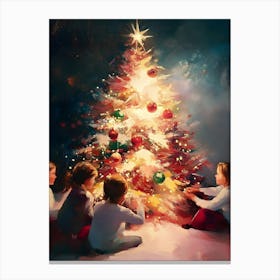 Christmas Tree 50 Canvas Print