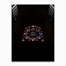 Stained Glass Window Canvas Print