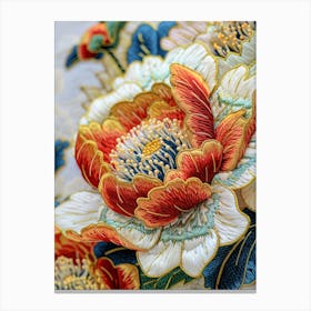 Chinese Embroidery 17 Canvas Print