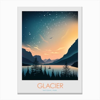 Glacier Canvas Print