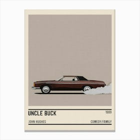 Uncle Buck Movie Car Canvas Print