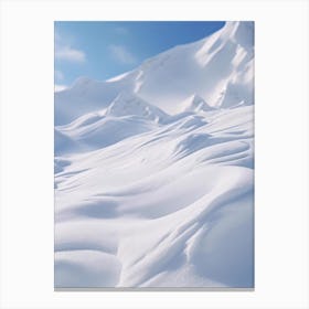 Snowy Mountain 5 Canvas Print