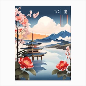 Asian Landscape Canvas Print