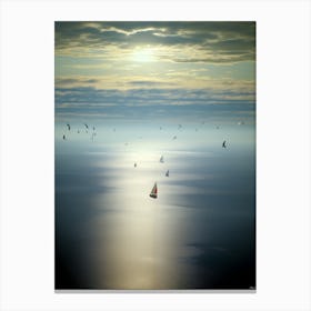 Sails Of The Dawn (III) Canvas Print