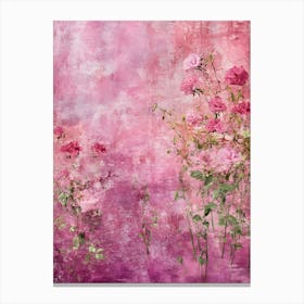 Pink Roses 6 Canvas Print