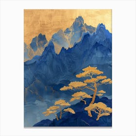 Asian Mountains 4 Canvas Print