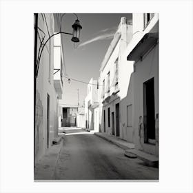 Tunis, Tunisia, Black And White Photography 2 Canvas Print