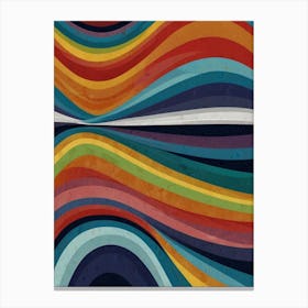 Abstract Wave Canvas Print