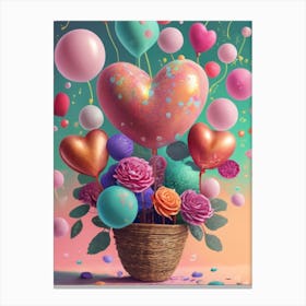 Valentine'S Day Canvas Print