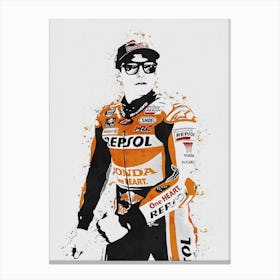 Marc Marquez Canvas Print