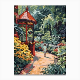 Postman S Park London Parks Garden 2 Painting Canvas Print