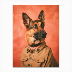 A German Shepherd Dog 3 Canvas Print