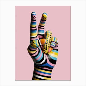 Peace Sign Canvas Print