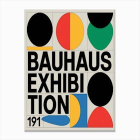 Bauhaus Exhibition poster 17 Stampe su tela