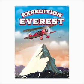 Expedition Everest Canvas Print