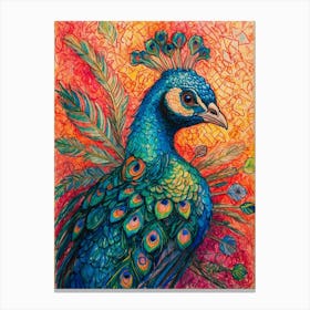 Peacock 6 Canvas Print