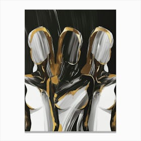 Three Women 6 Canvas Print