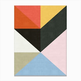 Contemporary modern geometry 6 Canvas Print