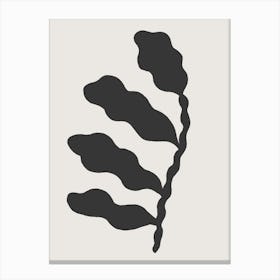 Wibbly Leaf Canvas Print
