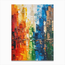 Abstract Cityscape 7 Canvas Print