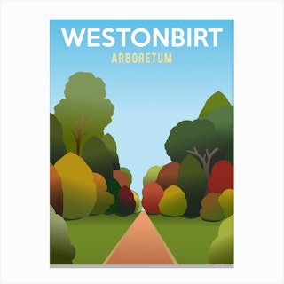 Westonbirt Arboretum Canvas Print