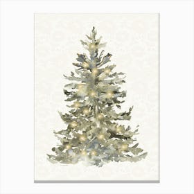 Christmas Tree Canvas Print