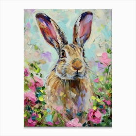 Thrianta Rabbit Painting 3  Canvas Print