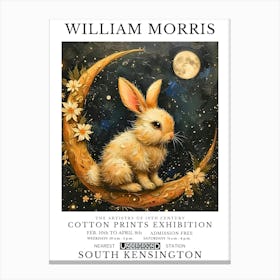 William Morris Exhibition Animals Series 2 Canvas Print