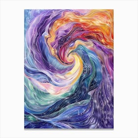 Swirling Vortex Canvas Print