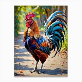 Rooster Canvas Print