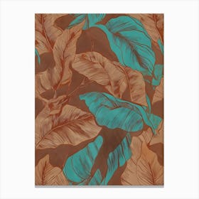 Tropical Leaves 33 Canvas Print