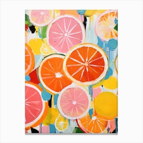 Citrus Slices 2 Canvas Print