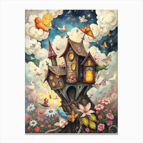 Fairy House Canvas Print