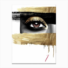 Eye Of The Tiger 3 Canvas Print