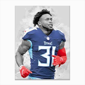 Kevin Byard Tennessee Titans Canvas Print