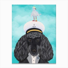 Captain with a Bestie Canvas Print