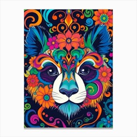 Psychedelic Panda Stampe su tela