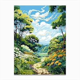 Royal Botanical Gardens Burlington Canada Illustration 1  Canvas Print