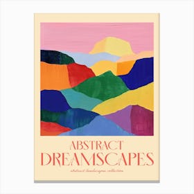 Abstract Dreamscapes Landscape Collection 69 Canvas Print