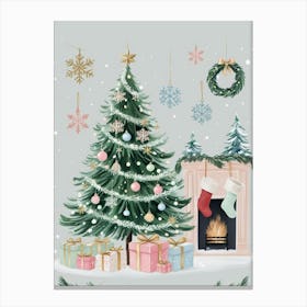 Christmas Tree Canvas Print