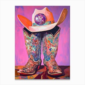 Cowboy Boots 2 Canvas Print