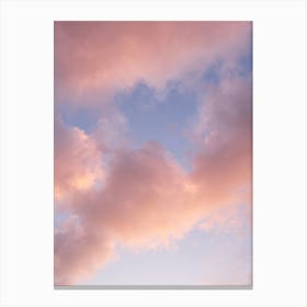 Sunset Sky With Clouds Canvas Print