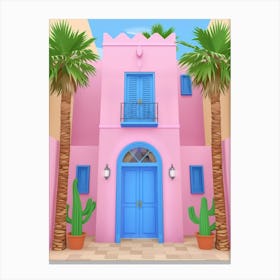 Cactus House 10 Canvas Print