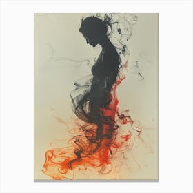 Smoke And Fire Canvas Print