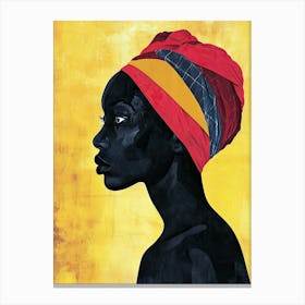 The African Woman; A Boho Shanty Canvas Print