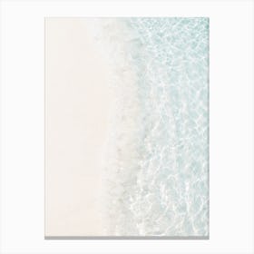 Teal Blue Ocean Canvas Print
