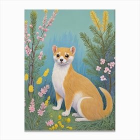 Spring Weasel Canvas Print