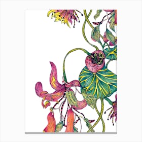 Exotic Floral III Canvas Print