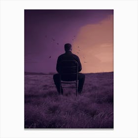 sad man Canvas Print